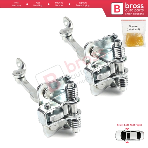 2 Pieces Front Door Hinge Stop Check Strap Limiter for Renault Kangoo MK2 824308607R 