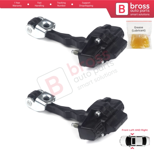 2 Pieces Front Door Hinge Stop Check Strap Limiter 4694080 for Fiat Doblo 263 Citroen Nemo Peugeot Bipper Opel Combo D