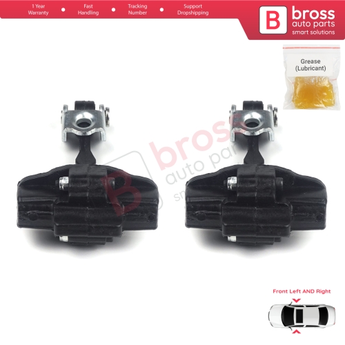 2 Pieces Front Door Hinge Stop Check Strap Limiter 4694080 for Fiat Doblo 263 Citroen Nemo Peugeot Bipper Opel Combo D