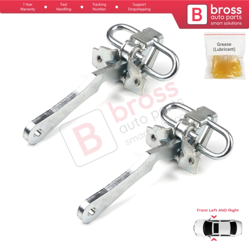 2 Pieces Front Door Hinge Stop Check Strap Limiter for Fiat Ducato MK2 230 244 1994-2006 1328196080 