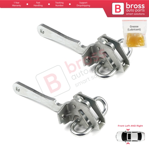 2 Pieces Front Door Hinge Stop Check Strap Limiter for Fiat Ducato MK2 230 244 1994-2006 1328196080 