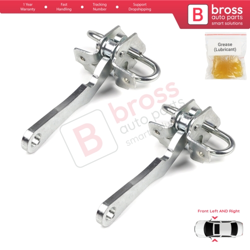 2 Pieces Front Door Hinge Stop Check Strap Limiter 9181G3 for Peugeot Boxer MK1 230 244 1994-2006