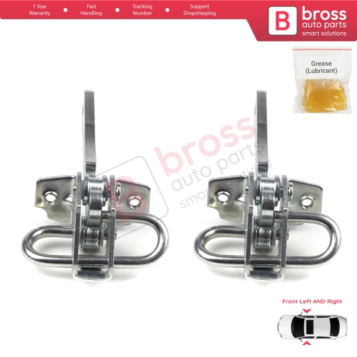 2 Pieces Front Door Hinge Stop Check Strap Limiter 9181G3 for Peugeot Boxer MK1 230 244 1994-2006