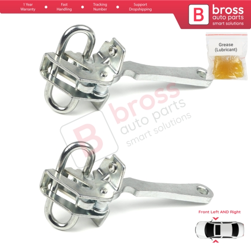 2 Pieces Front Door Hinge Stop Check Strap Limiter 9181G3 for Peugeot Boxer MK1 230 244 1994-2006