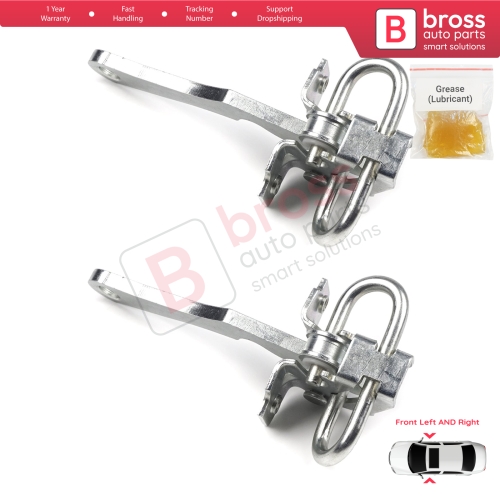 2 Pieces Front Door Hinge Stop Check Strap Limiter 9181G3 for Peugeot Boxer MK1 230 244 1994-2006
