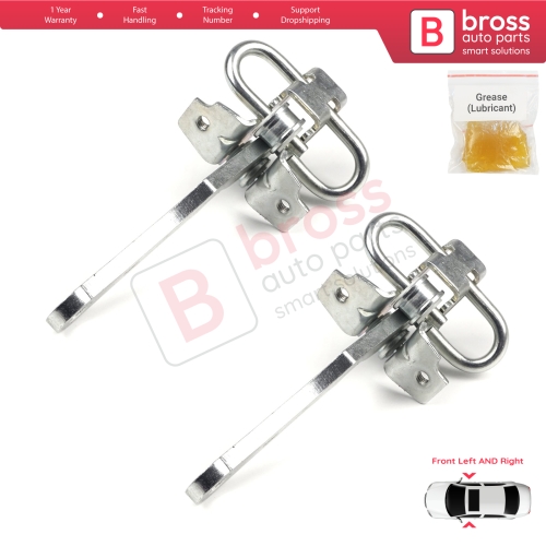 2 Pieces Front Door Hinge Stop Check Strap Limiter 9181G3 for Peugeot Boxer MK1 230 244 1994-2006