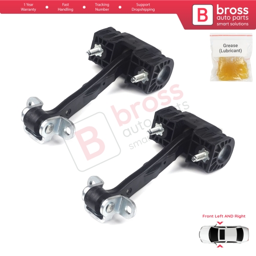 2 Pieces Front Door Hinge Stop Check Strap Limiter for Fiat Ducato Peugeot Boxer Manager 250 290 2006-On 9181N9 