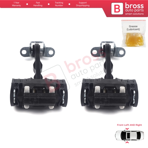 2 Pieces Front Door Hinge Stop Check Strap Limiter for Fiat Ducato Peugeot Boxer Manager 250 290 2006-On 9181N9 