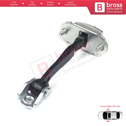 Front Door Hinge Stop Check Strap Limiter 5S6AA23500AB for Ford Fiesta MK5 JH JD Fusion JU