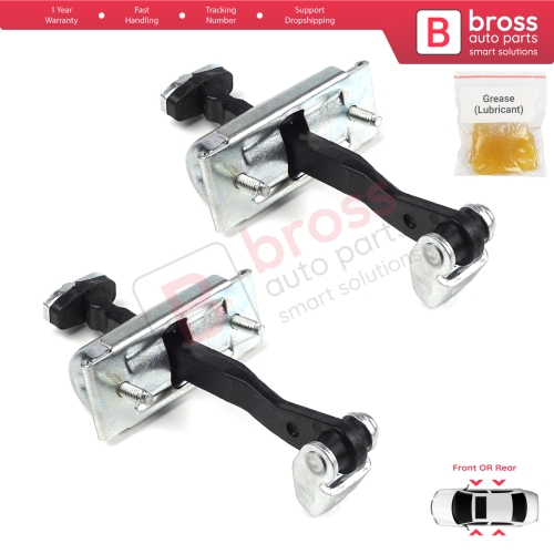 2 Pieces Front OR Rear Door Hinge Stop Check Strap Limiter for Ford Focus MK2 Kuga MK1 C Max MK1 3M51R23500AJ