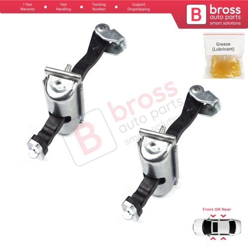 2 Pieces Front OR Rear Door Hinge Stop Check Strap Limiter for Ford Focus MK2 Kuga MK1 C Max MK1 3M51R23500AJ