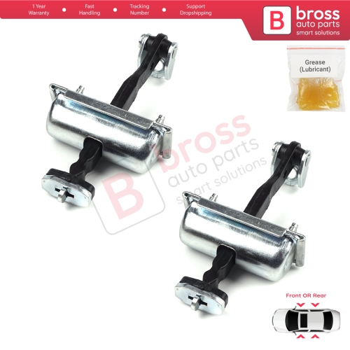 2 Pieces Front OR Rear Door Hinge Stop Check Strap Limiter for Ford Focus MK2 Kuga MK1 C Max MK1 3M51R23500AJ