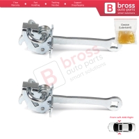 2 Pieces Front Door Hinge Stop Check Strap Limiter for Vauxhall Opel Vectra B 1995-2002 5160228 