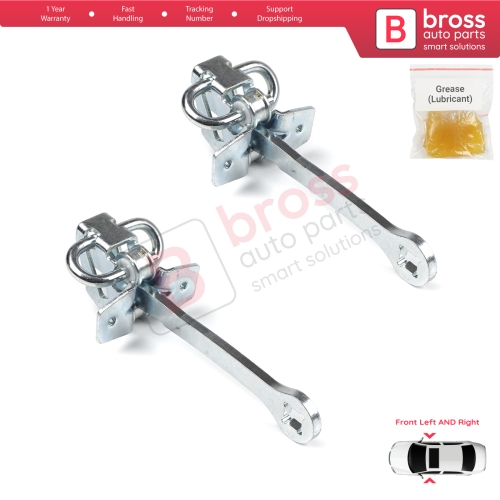 2 Pieces Front Door Hinge Stop Check Strap Limiter for Vauxhall Opel Vectra B 1995-2002 5160228 