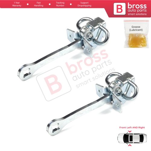2 Pieces Front Door Hinge Stop Check Strap Limiter for Vauxhall Opel Vectra B 1995-2002 5160228 