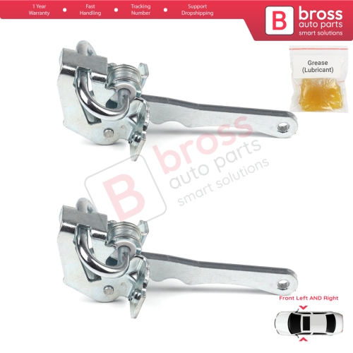 2 Pieces Front Door Hinge Stop Check Strap Limiter for Fiat Bravo Brava 182 Marea 185 MK1 46782841 