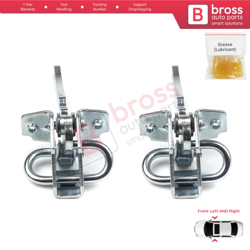 2 Pieces Front Door Hinge Stop Check Strap Limiter for Fiat Bravo Brava 182 Marea 185 MK1 46782841 