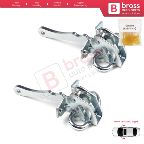 2 Pieces Front Door Hinge Stop Check Strap Limiter for Fiat Bravo Brava 182 Marea 185 MK1 46782841 