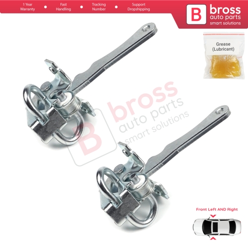2 Pieces Front Door Hinge Stop Check Strap Limiter for Fiat Bravo Brava 182 Marea 185 MK1 46782841 