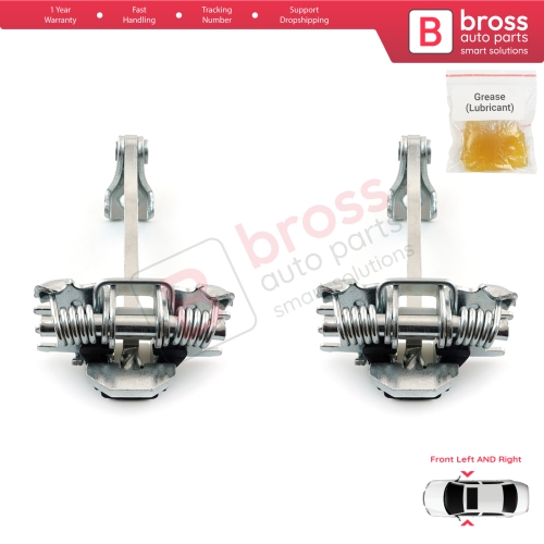2 Pieces Front Door Hinge Stop Check Strap Limiter for Renault Fluence Megane MK3 4/5 Door 824310007R 