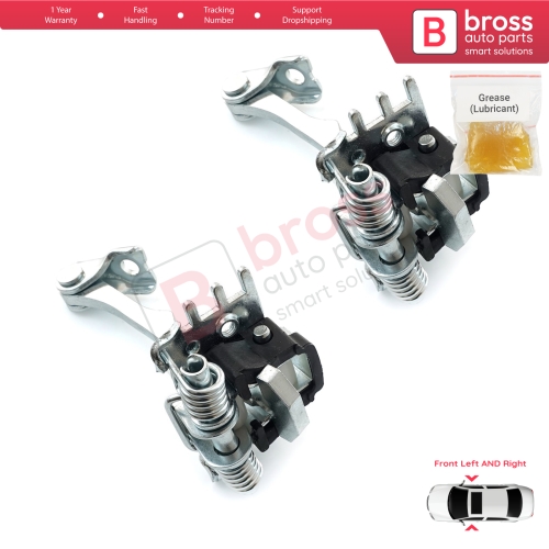 2 Pieces Front Door Hinge Stop Check Strap Limiter for Renault Fluence Megane MK3 4/5 Door 824310007R 