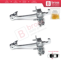 2 Pieces Front Door Hinge Stop Check Strap Limiter for Renault Master MK3 Opel Vauxhall Movano B MK2 804304453R 