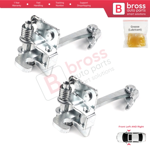 2 Pieces Front Door Hinge Stop Check Strap Limiter for Renault Master MK3 Opel Vauxhall Movano B MK2 804304453R 