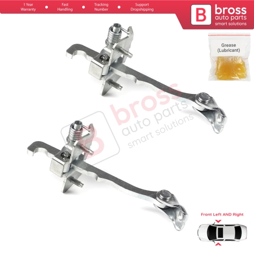2 Pieces Front Door Hinge Stop Check Strap Limiter for Renault Trafic MK2 Vivaro A PriMastar X83 7700311823
