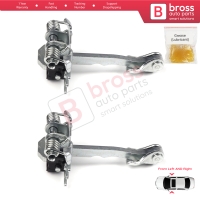 2 Pieces Front Door Hinge Stop Check Strap Limiter for Renault Laguna MK2 Twingo MK2 Wind 8200000721 