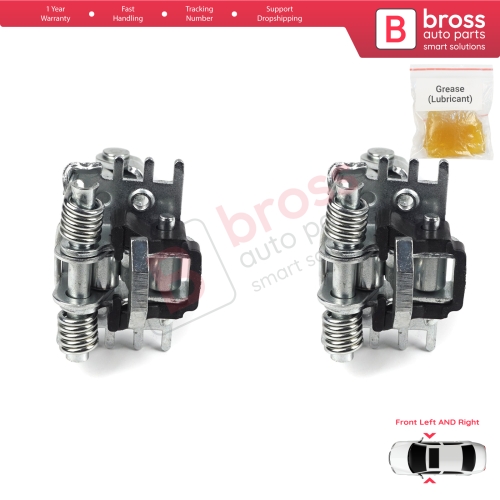 2 Pieces Front Door Hinge Stop Check Strap Limiter for Renault Laguna MK2 Twingo MK2 Wind 8200000721 