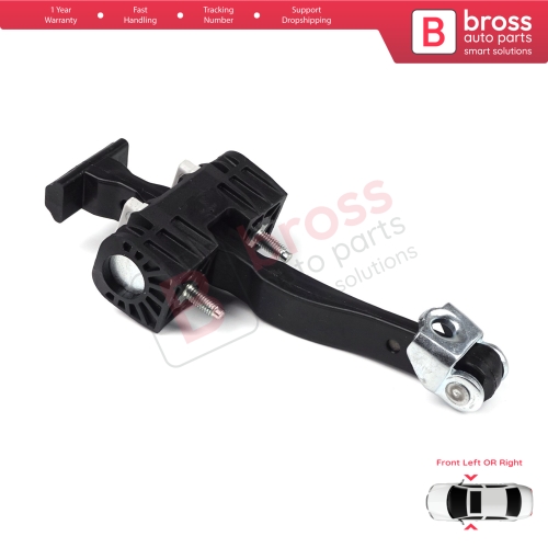 Front Door Hinge Stop Check Strap Limiter 5160251 13107175 for Vauxhall Opel Astra H MK5 2004-2014 2/3/4/5 Door