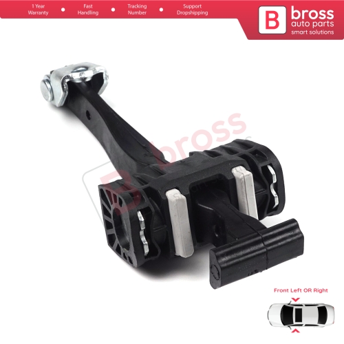 Front Door Hinge Stop Check Strap Limiter 5160251 13107175 for Vauxhall Opel Astra H MK5 2004-2014 2/3/4/5 Door