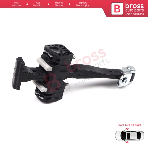 Front Door Hinge Stop Check Strap Limiter 5160251 13107175 for Vauxhall Opel Astra H MK5 2004-2014 2/3/4/5 Door