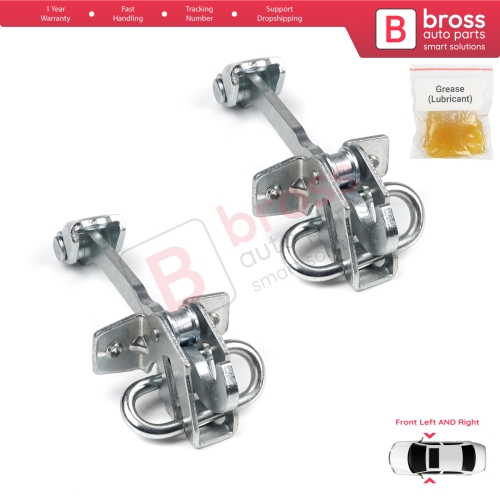 2 Pieces Front Door Hinge Stop Check Strap Limiter for Vauxhall Opel Corsa C X01 Combo C Tigra B TwinTop 160256