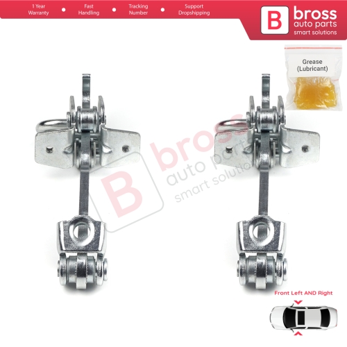 2 Pieces Front Door Hinge Stop Check Strap Limiter for Vauxhall Opel Corsa C X01 Combo C Tigra B TwinTop 160256