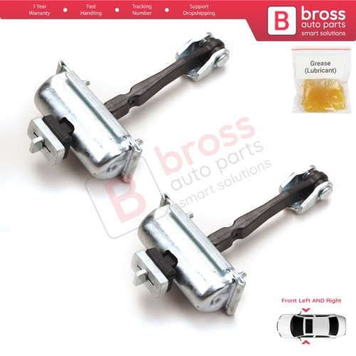 2 Pieces Front Door Hinge Stop Check Strap Limiter for Vauxhall Opel Corsa D 2006-2014 4/5-Door 5160257 
