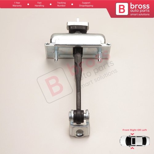 Front Door Hinge Stop Check Strap Limiter 5160257 for Vauxhall Opel Corsa D 4/5-Door