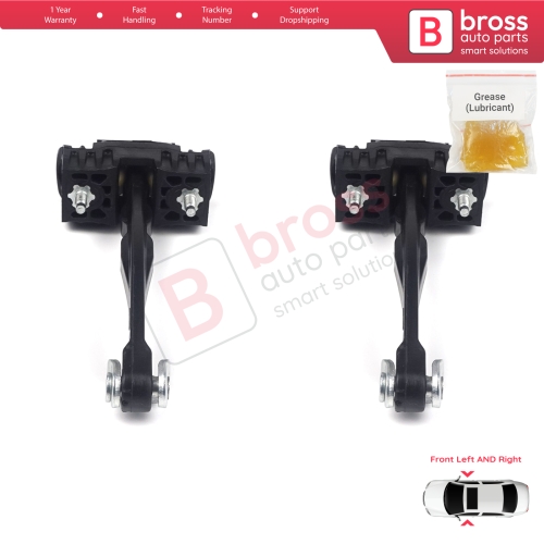 2 Pieces Front Door Hinge Stop Check Strap Limiter for Vauxhall Opel Insignia A 5160264 