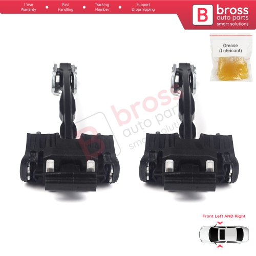 2 Pieces Front Door Hinge Stop Check Strap Limiter for Vauxhall Opel Insignia A 5160264 