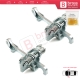 2 Pieces Front Door Hinge Stop Check Strap Limiter for Renault Trafic MK2 Vauxhall Opel Vivaro A Nissan PriMastar X83 4408993