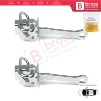 2 Pieces Front Door Hinge Stop Check Strap Limiter for Vauxhall Opel Omega B 1994-2003 Cadillac Catera 1997-2001 5160232