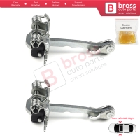 2 Pieces Rear Door Hinge Stop Check Strap Limiter for Renault Laguna MK2 2001-2007 Twingo 2 2007-2014 Wind 8200000722