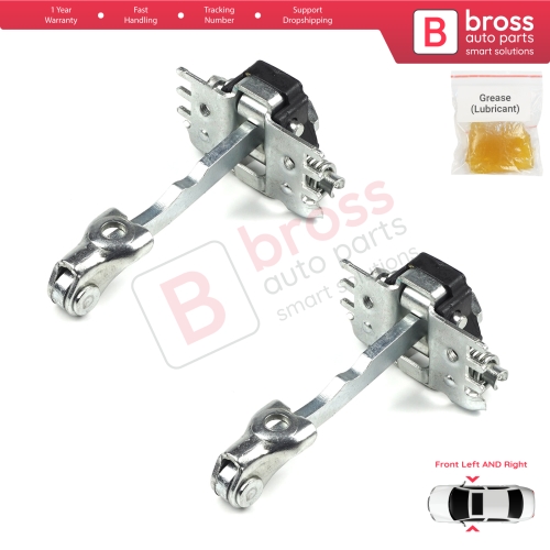 2 Pieces Rear Door Hinge Stop Check Strap Limiter for Renault Laguna MK2 2001-2007 Twingo 2 2007-2014 Wind 8200000722
