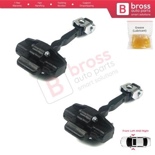 2 Pieces Front Door Hinge Stop Check Strap Limiter for Renault Clio MK4 Grandtour Hatchback Estate 2012-2021 804306179R 