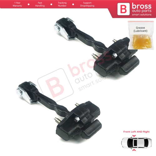 2 Pieces Front Door Hinge Stop Check Strap Limiter for Renault Clio MK4 Grandtour Hatchback Estate 2012-2021 804306179R 