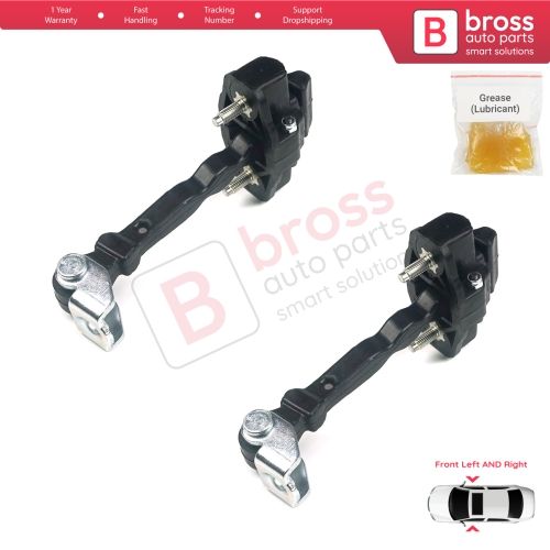 2 Pieces Front Door Hinge Stop Check Strap Limiter for Renault Clio MK4 Grandtour Hatchback Estate 2012-2021 804306179R 