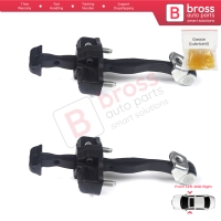 2 Pieces Front Door Hinge Stop Check Strap Limiter for Ford C Max MK2 Grand C-Max 2010-2019 AM51U23500AC 