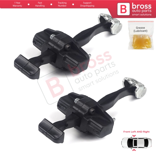 2 Pieces Front Door Hinge Stop Check Strap Limiter for Ford C Max MK2 Grand C-Max 2010-2019 AM51U23500AC 