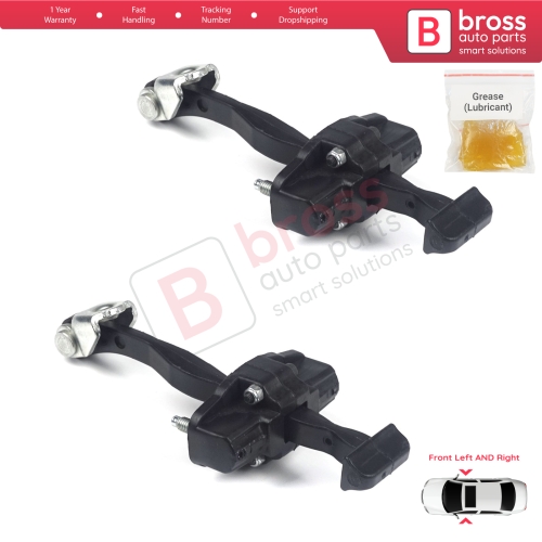 2 Pieces Front Door Hinge Stop Check Strap Limiter for Ford C Max MK2 Grand C-Max 2010-2019 AM51U23500AC 
