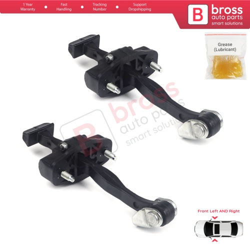 2 Pieces Front Door Hinge Stop Check Strap Limiter for Ford C Max MK2 Grand C-Max 2010-2019 AM51U23500AC 